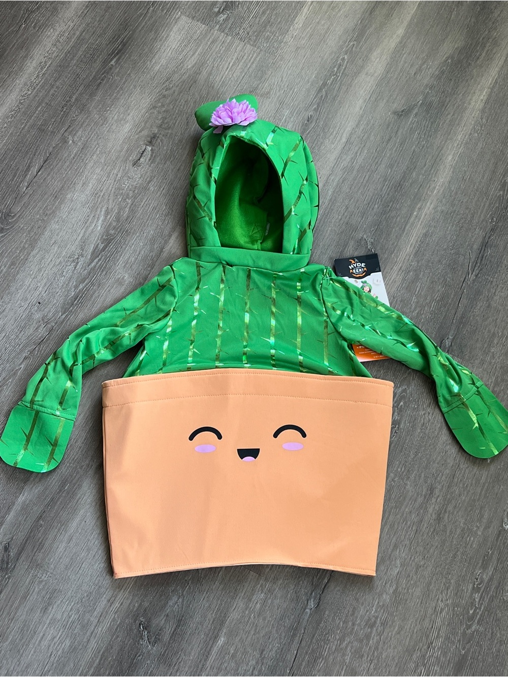 NWT Hyde & EEK! Toddler Potted Cactus Halloween Costume Size 2T/3T